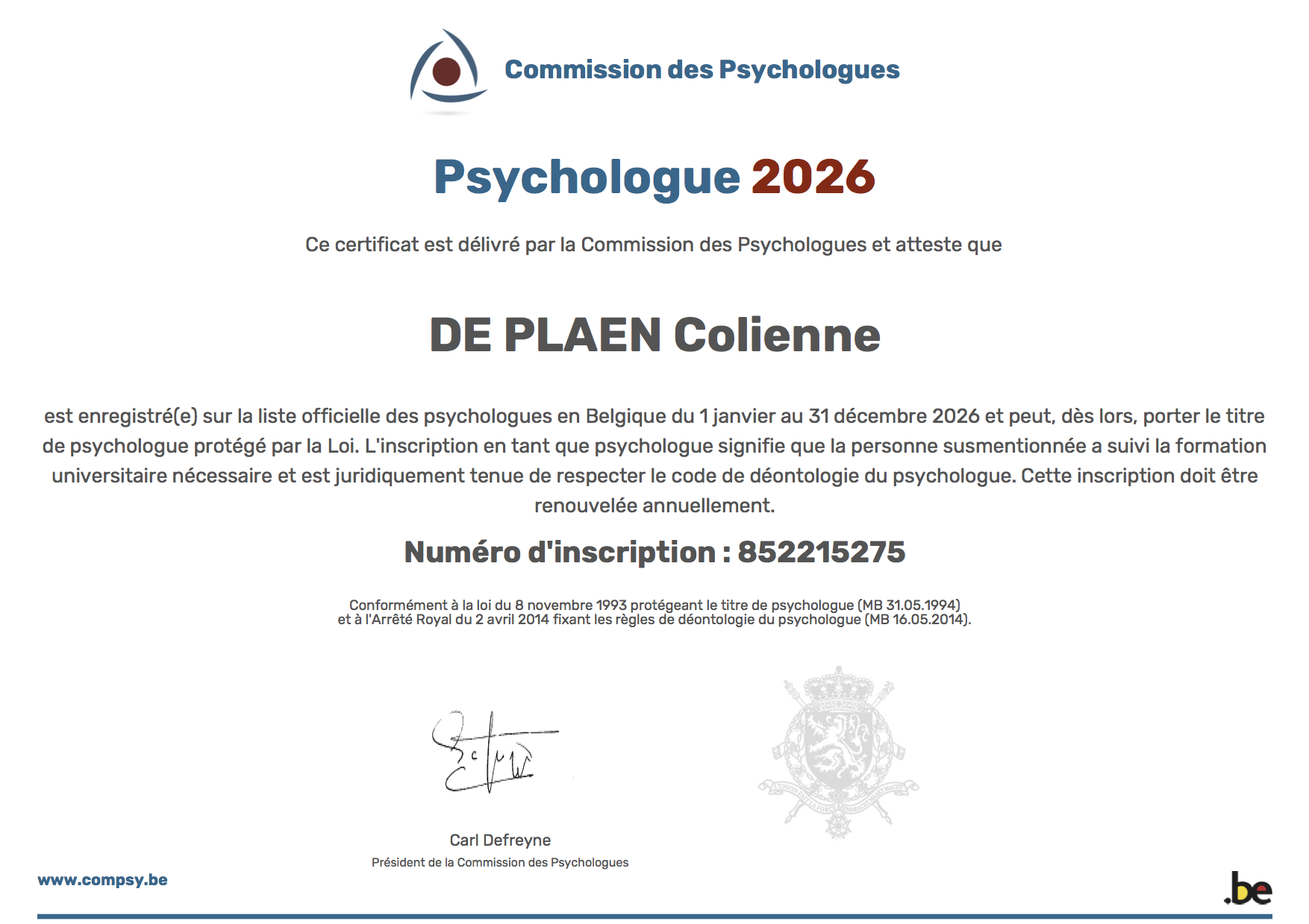 Certificate_2026_fr_BE